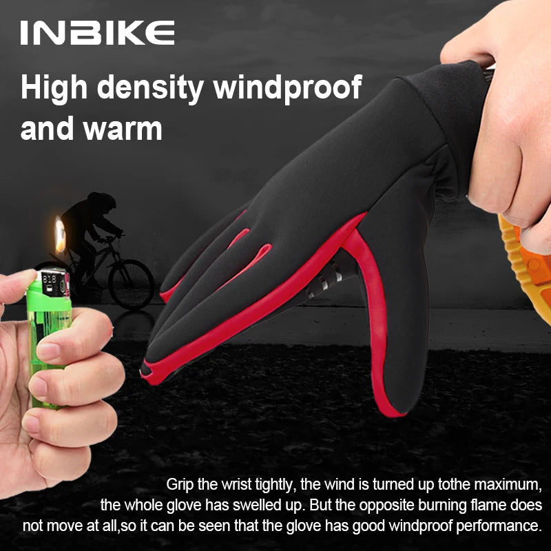 Cozy Winter Cycling Gloves