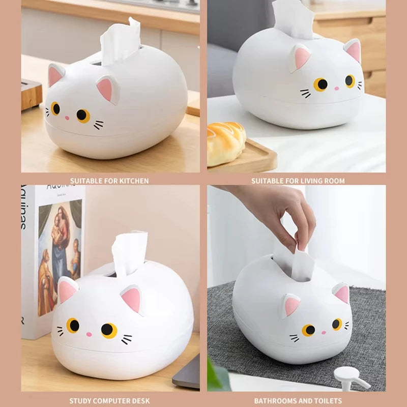 Adorable Cat Tissue Holder