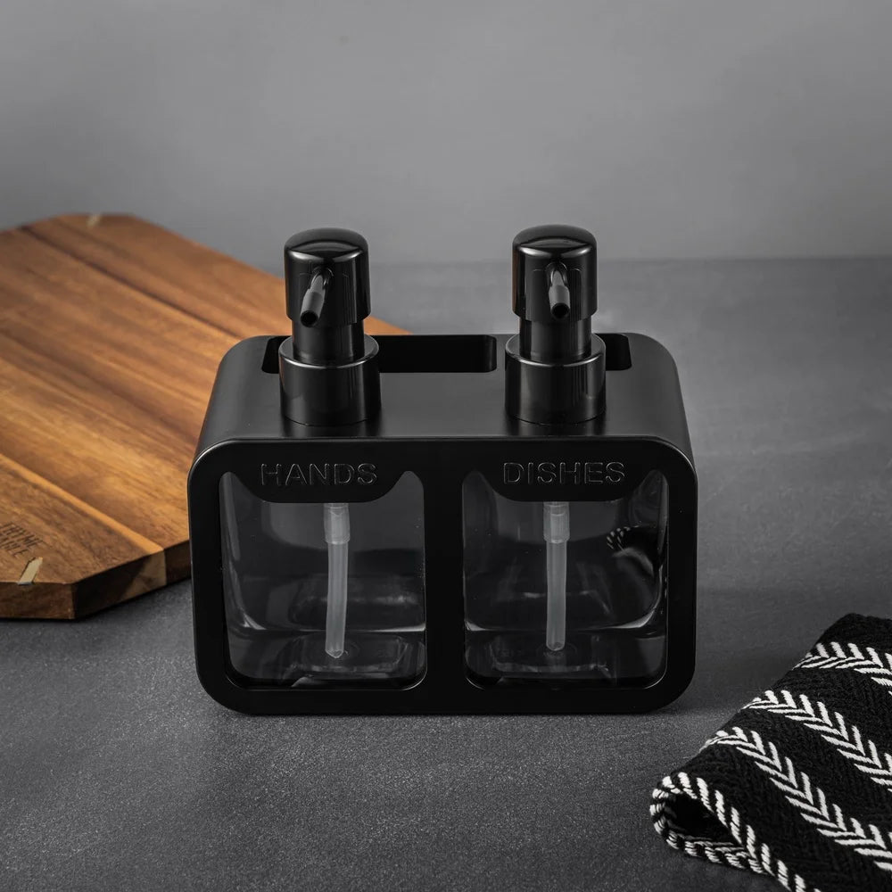 Dual Soap Dispenser & Organizer
