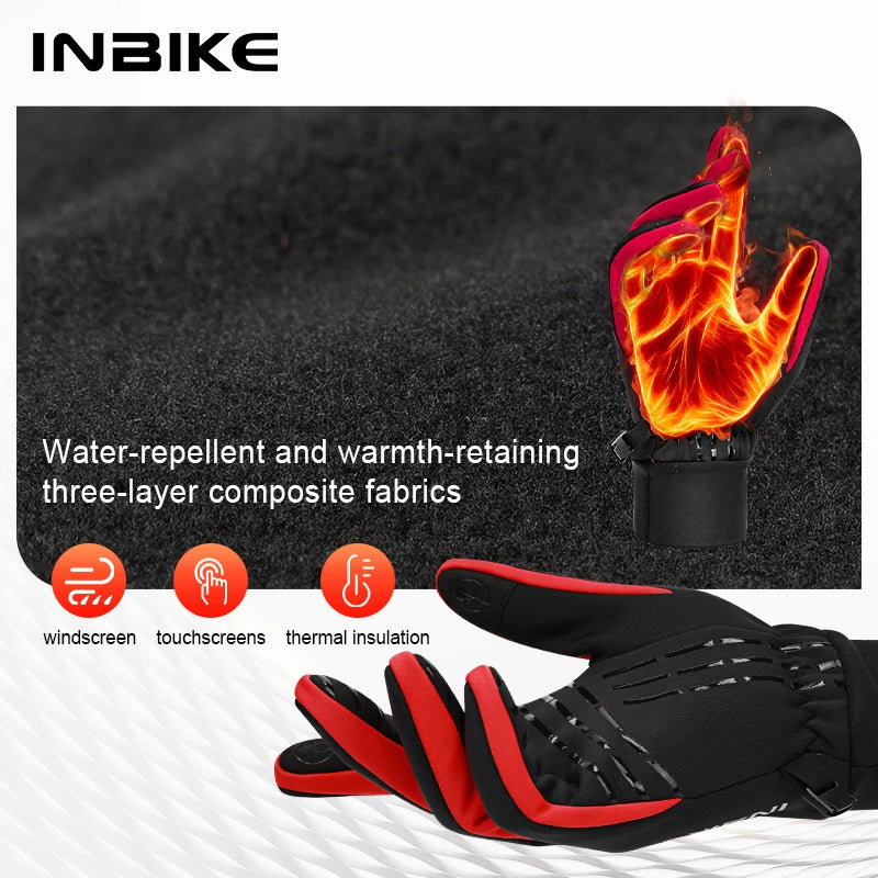 Cozy Winter Cycling Gloves