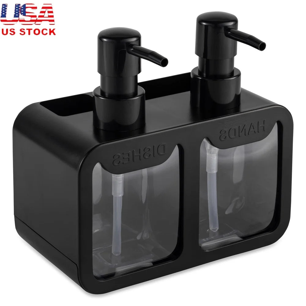 Dual Soap Dispenser & Organizer